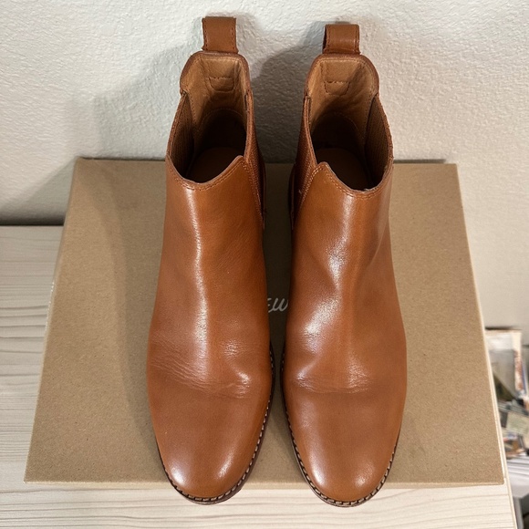 Madewell Ainsley Chelsea Boots Size 9 Brown - Picture 2 of 9
